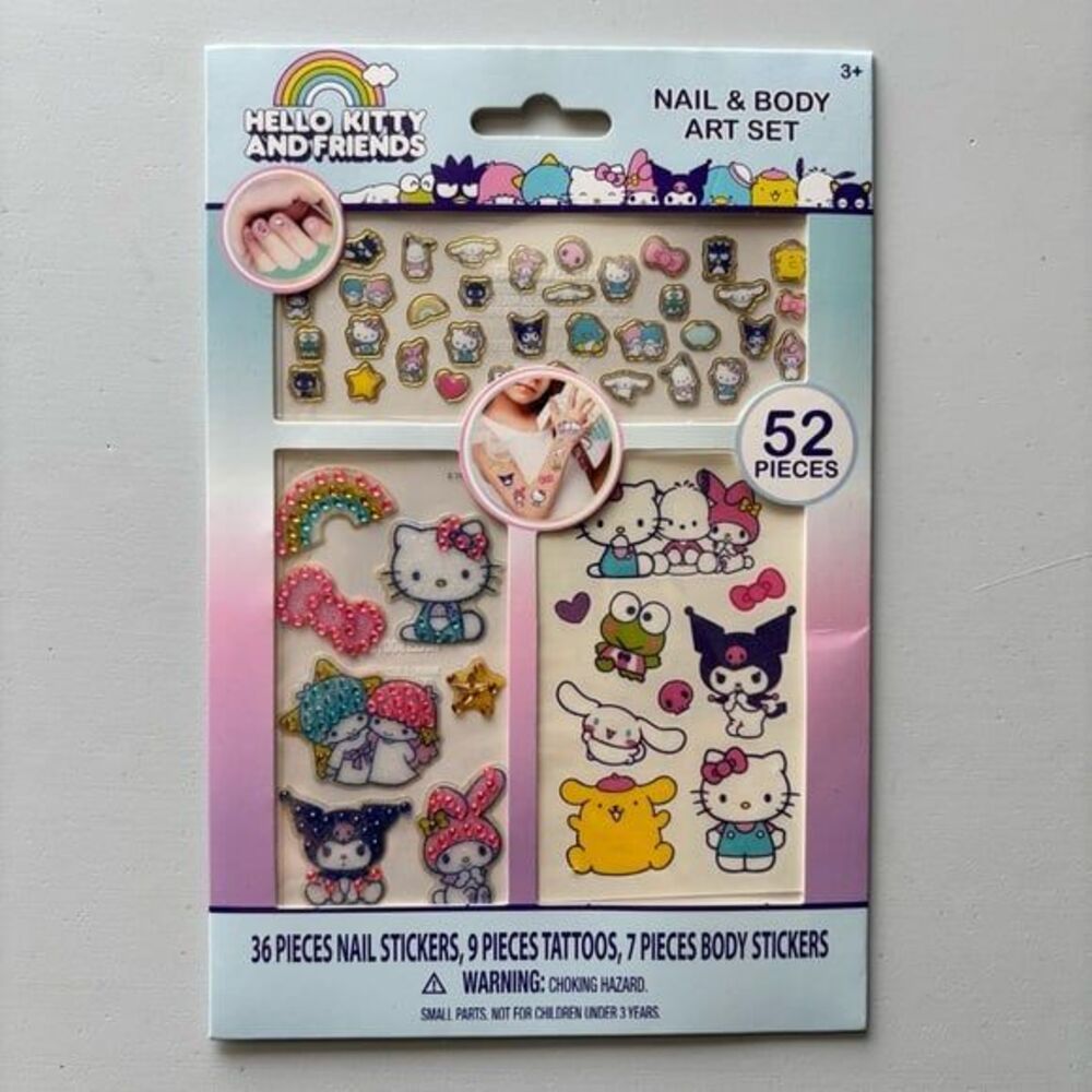 Hello Kitty & Friends Nail Sticker Set